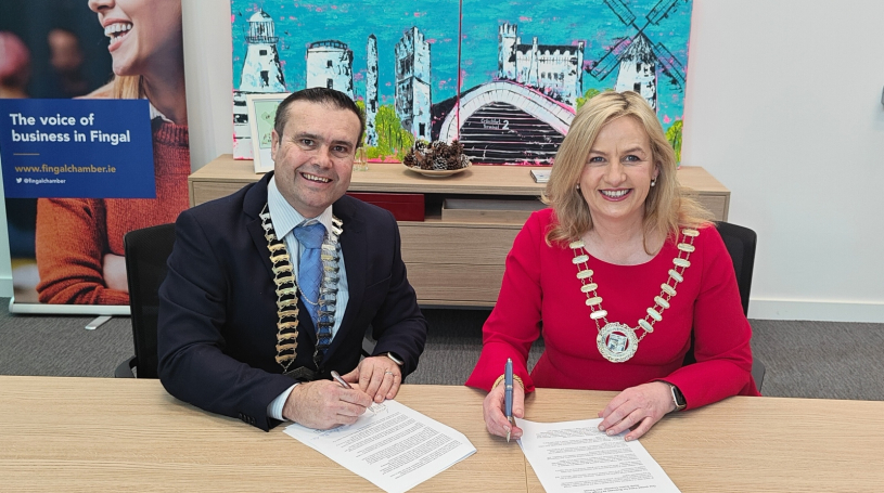 One United Voice for Business as Fingal Chamber and North Dublin Chamber Join Forces